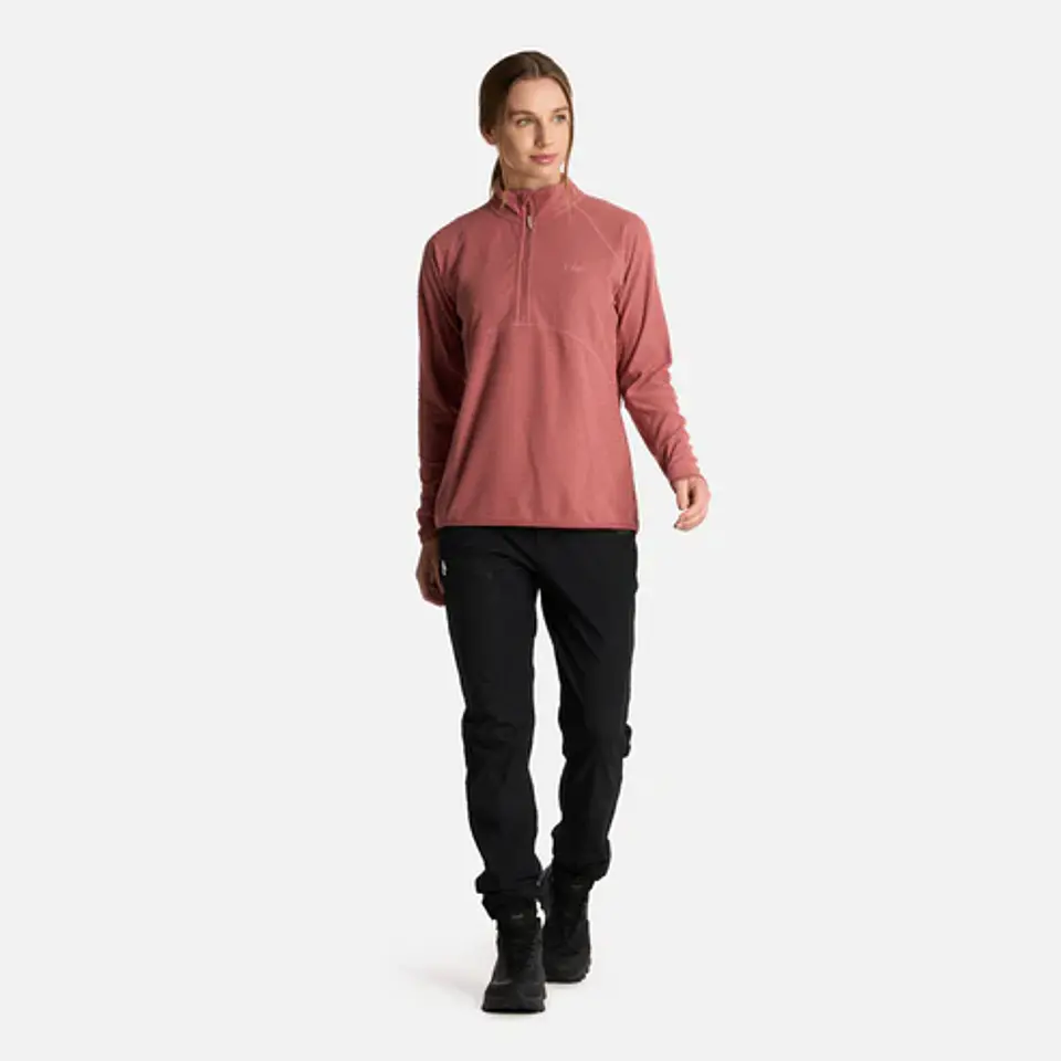 Polerón Mujer Jacaranda Nano-F 14 Zip Rosa Oscuro Lt0721509M10426 5