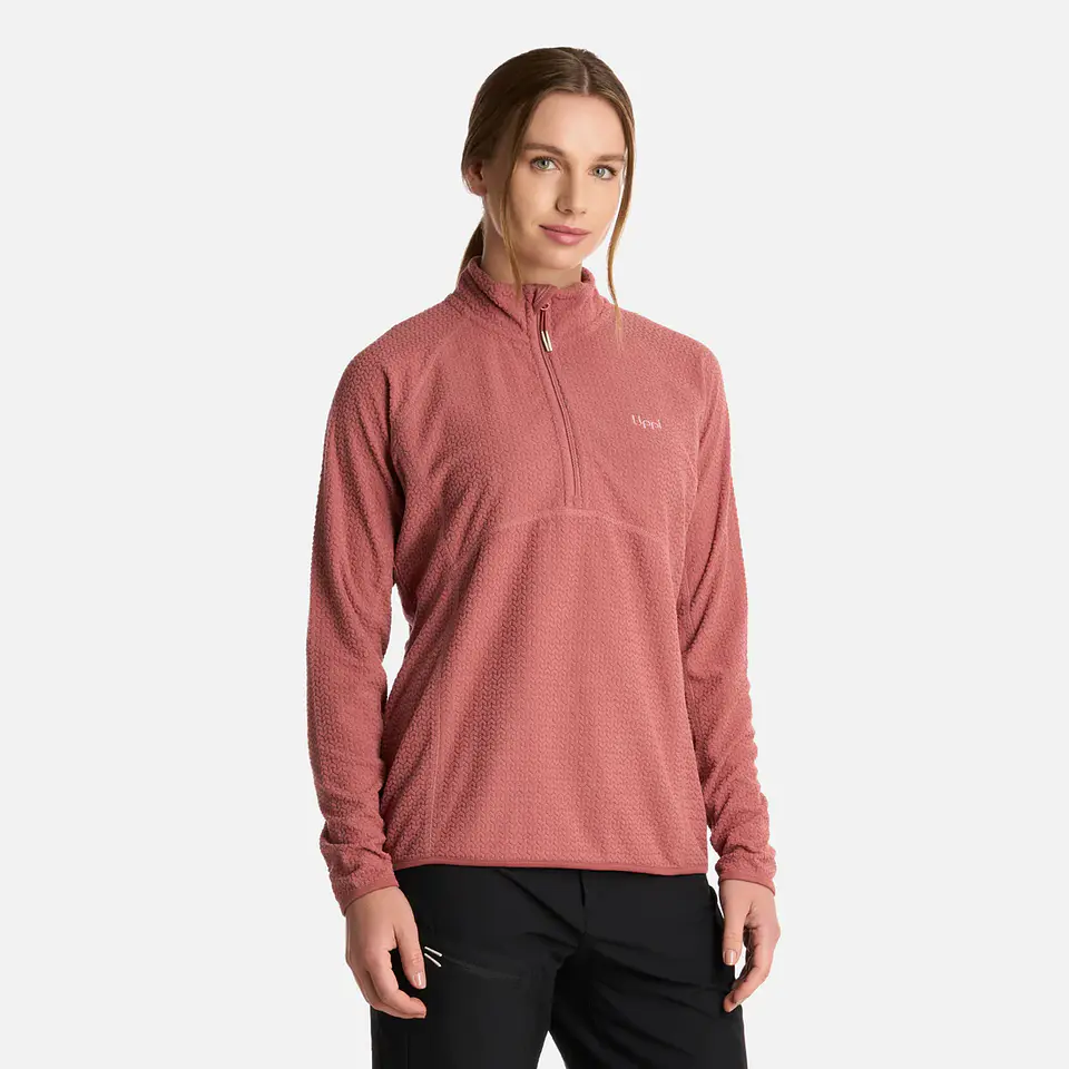 Polerón Mujer Jacaranda Nano-F 14 Zip Rosa Oscuro Lt0721509M10426 3