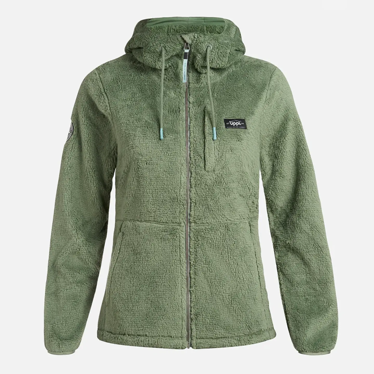 Polar Mujer Bear Shaggy-Pro Hoody Jacket Jade Oscuro Lt0700164M10423 5