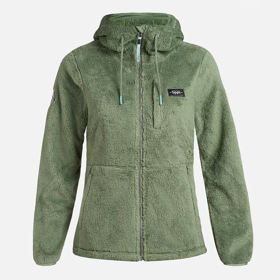 Polar Mujer Bear Shaggy-Pro Hoody Jacket Jade Oscuro Lt0700164M10423 5