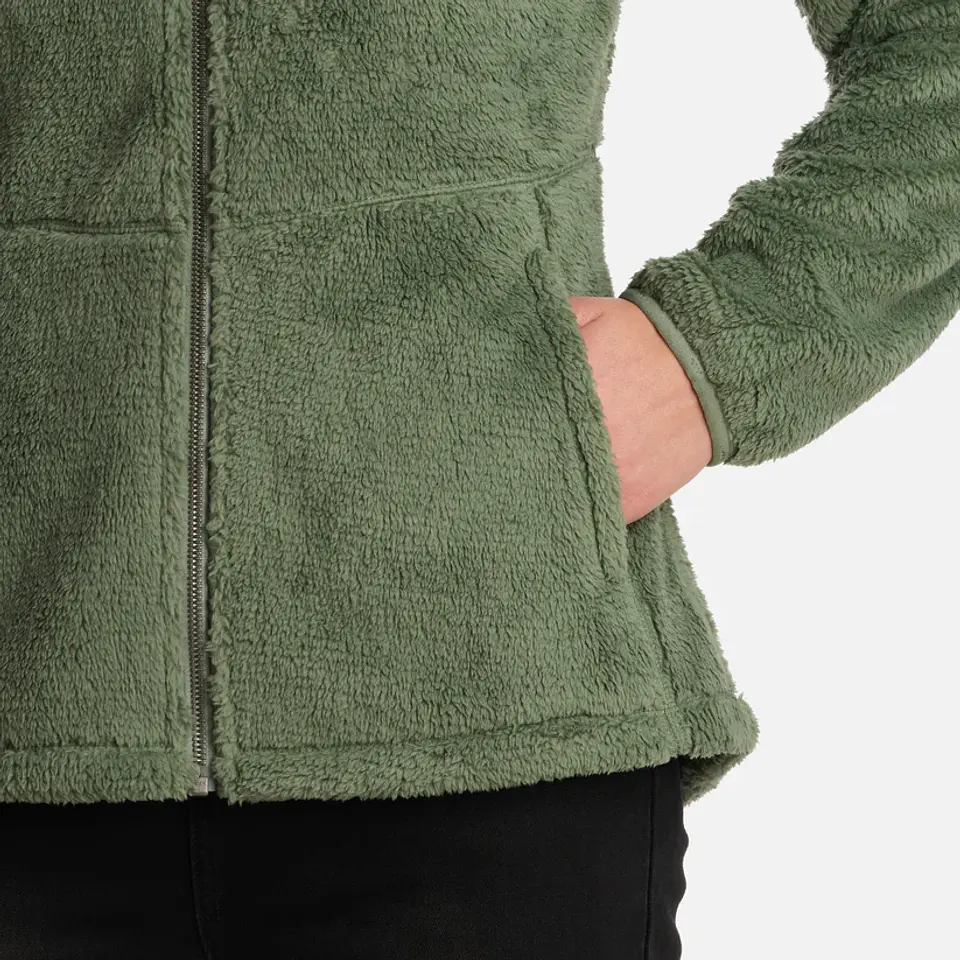 Polar Mujer Bear Shaggy-Pro Hoody Jacket Jade Oscuro Lt0700164M10423 7