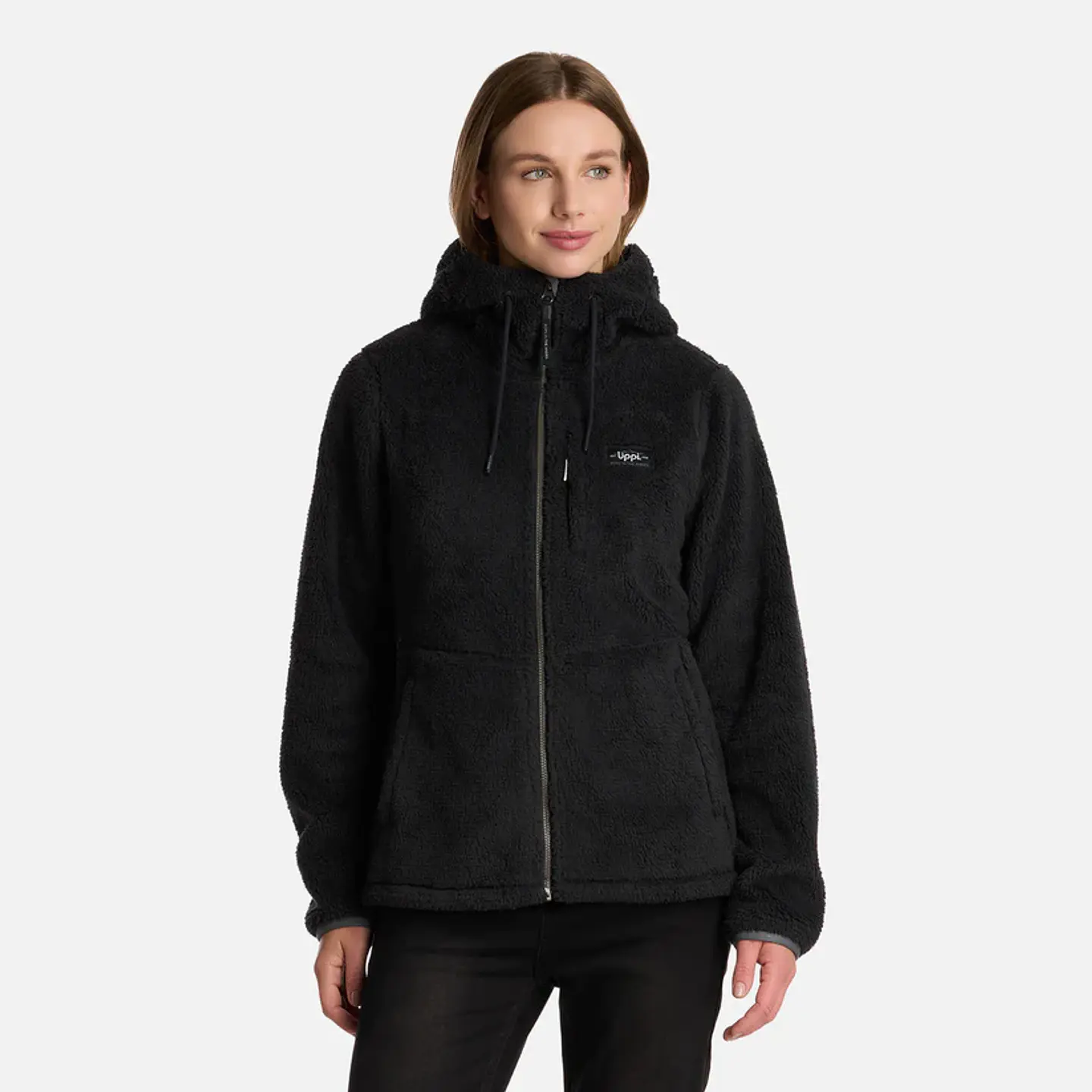 Polar Mujer Bear Shaggy-Pro Hoody Jacket Negro Lt0700164M10425 1