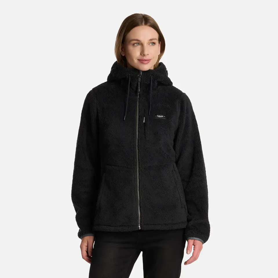 Polar Mujer Bear Shaggy-Pro Hoody Jacket Negro Lt0700164M10425 1