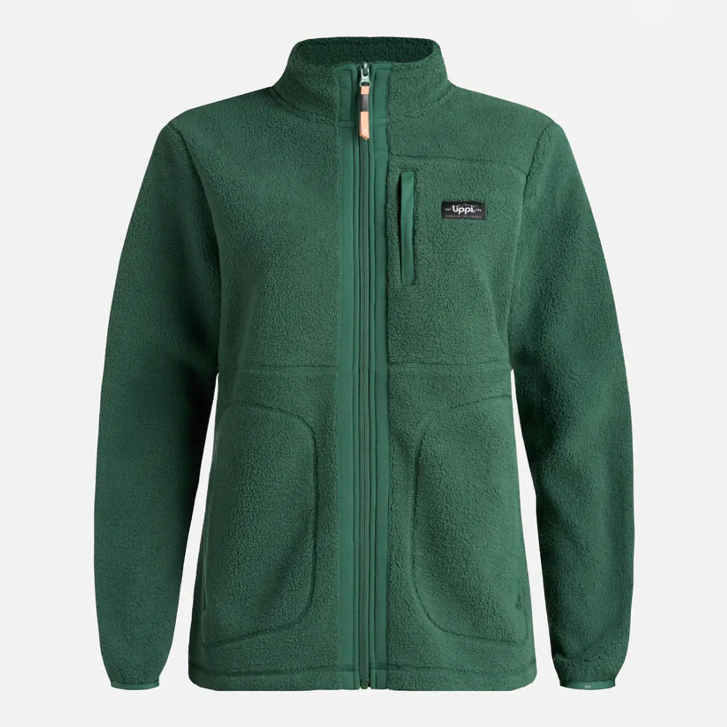 Polar Mujer Hug-Like Shaggy Pro Jacket Verde Botella Lt0702068M10427  5