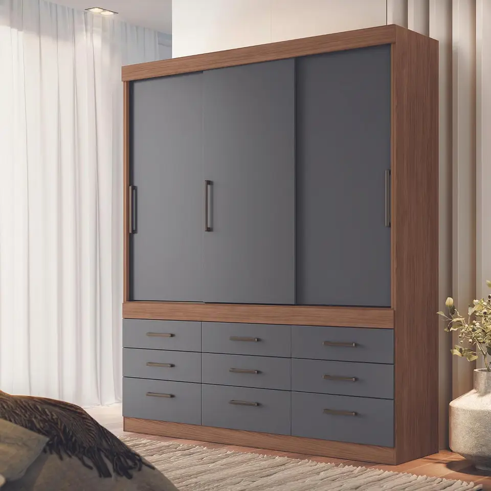 CLOSET CLICK 3.9 JATOBA/GRAFITO MB ONESSTA 20301048 1