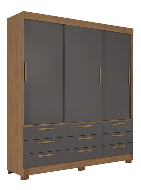 CLOSET 3.9 MORRETES JATOBA/GRAFITO MB ONESSTA 20409048
