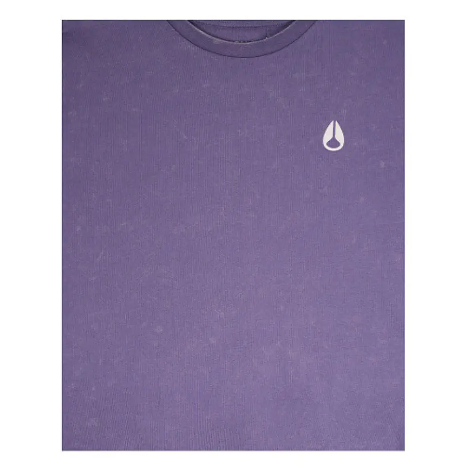 POLERA HOMBRE CUELLO POLO MANGA CORTA ESTAMPADA OVERSIZE NIXON MORADO  4