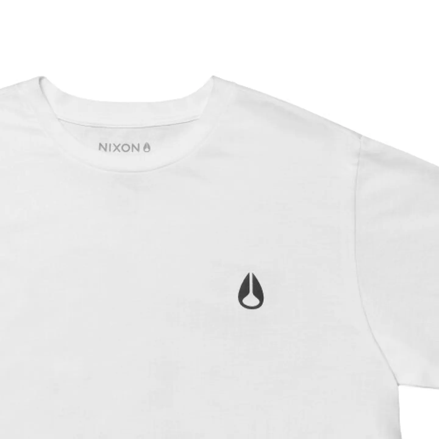 POLERA HOMBRE CUELLO POLO MANGA CORTA ESTAMPADA OVERSIZE NIXON BLANCO 3