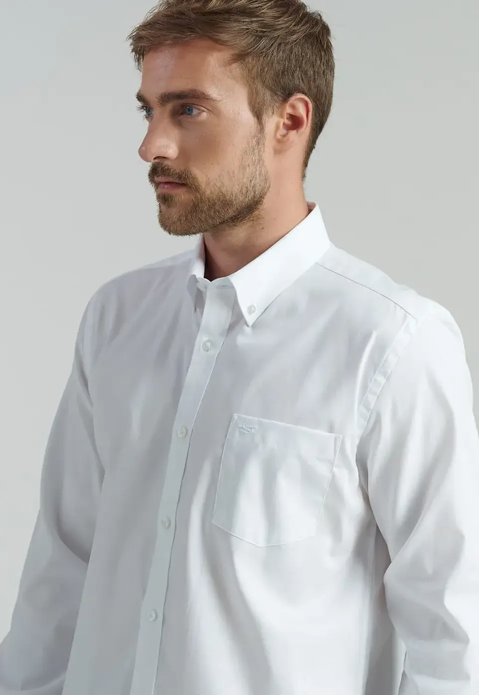 Camisa Manga Larga Cbols Smart Casual Oxford Ferouc 3