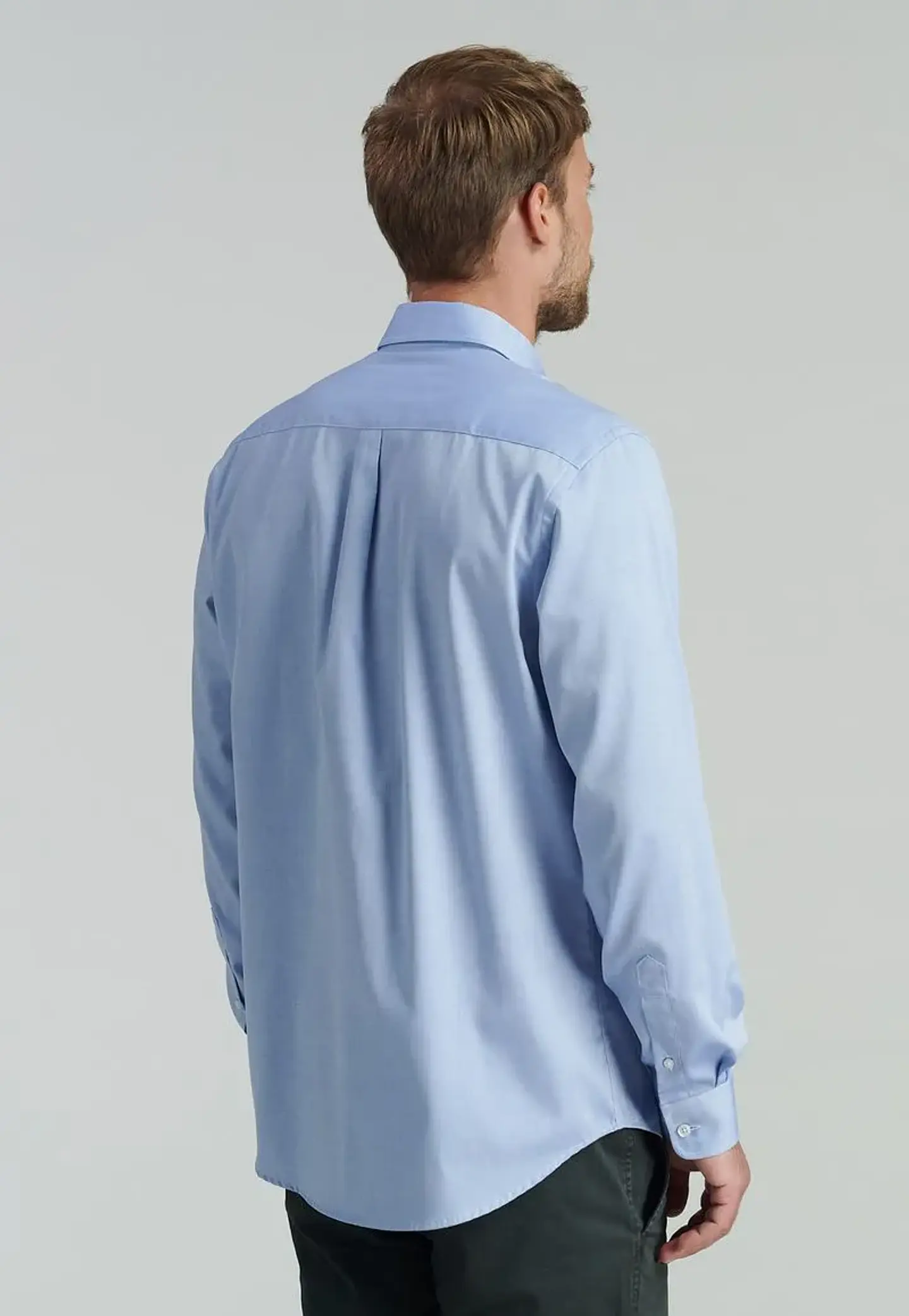 Camisa Manga Larga Cbols Smart Casual Oxford Ferouc 3