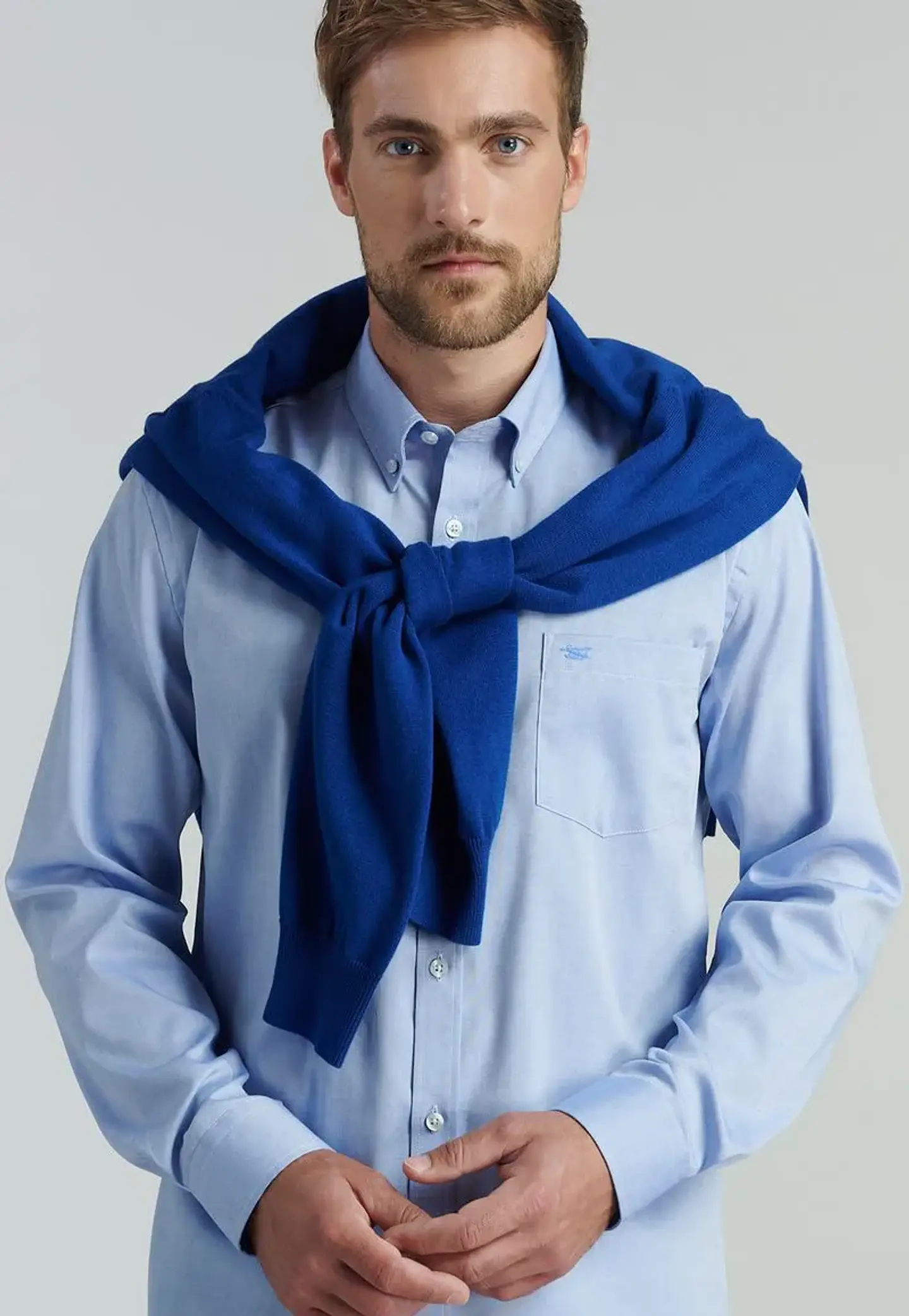 Camisa Manga Larga Cbols Smart Casual Oxford Ferouc 5