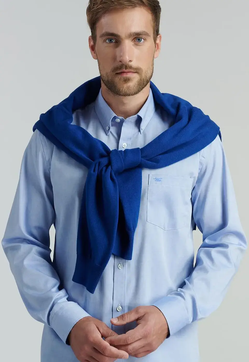 Camisa Manga Larga Cbols Smart Casual Oxford Ferouc 5