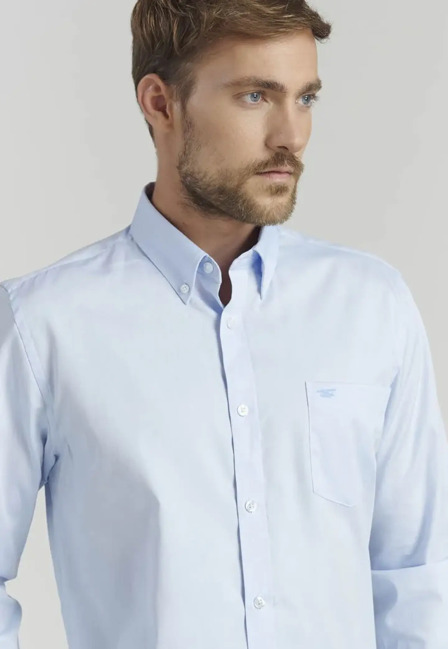 Camisa Manga Larga Cbols Smart Casual Oxford Ferouc 2