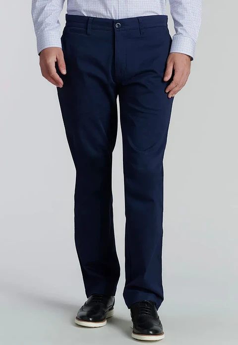 PANTALON CHINO REGULAR TWILL WITHOUT PLEATS F