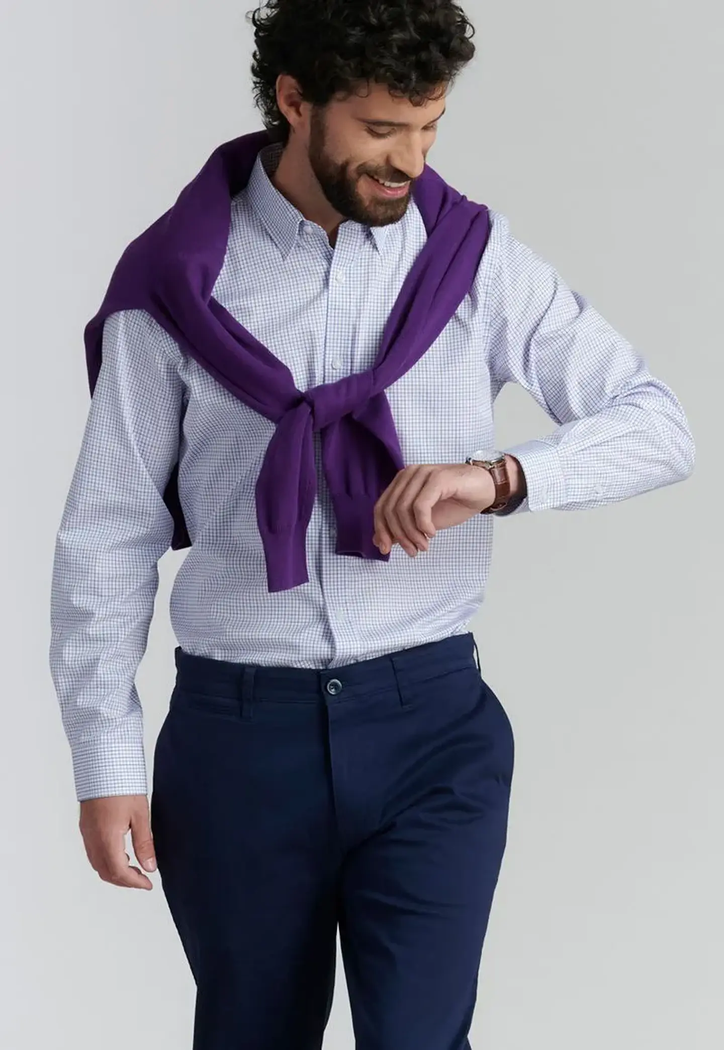 Pantalon Chino Regular Twill Without Pleats F 5