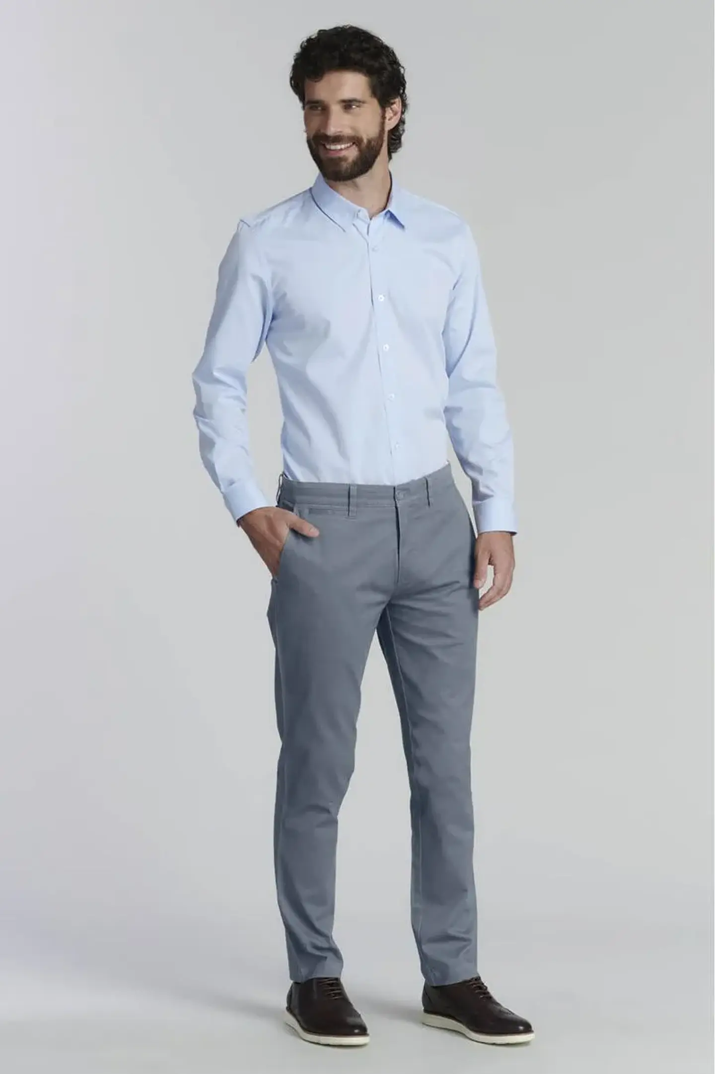 Pantalon Chino Twill Slim Ferouch 206003Z010 5