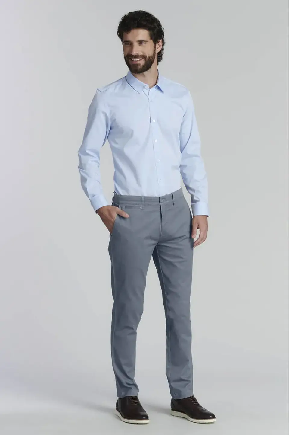 Pantalon Chino Twill Slim Ferouch 206003Z010 5