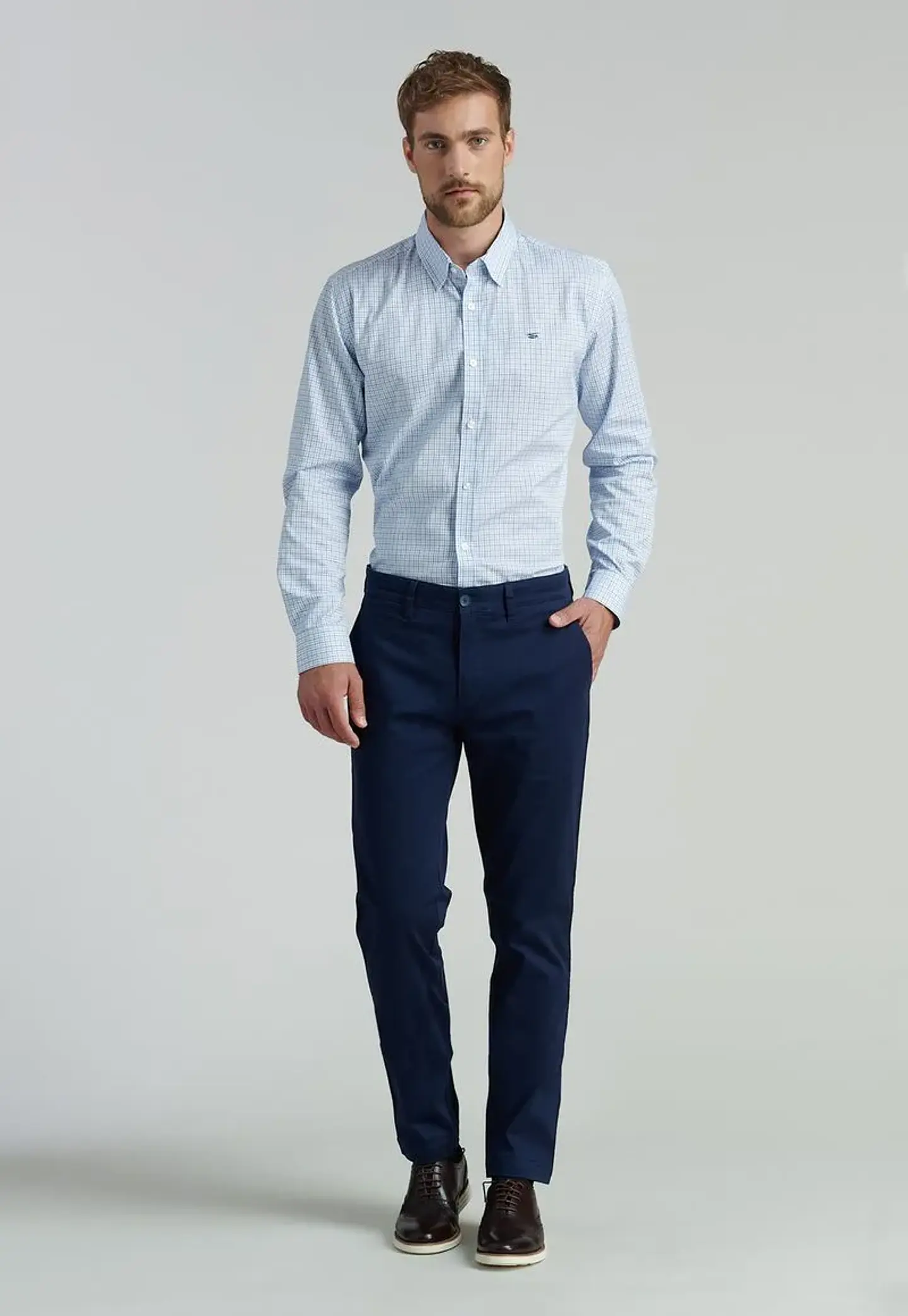 Pantalon Chino Twill Slim Ferouch 206003Z022 4