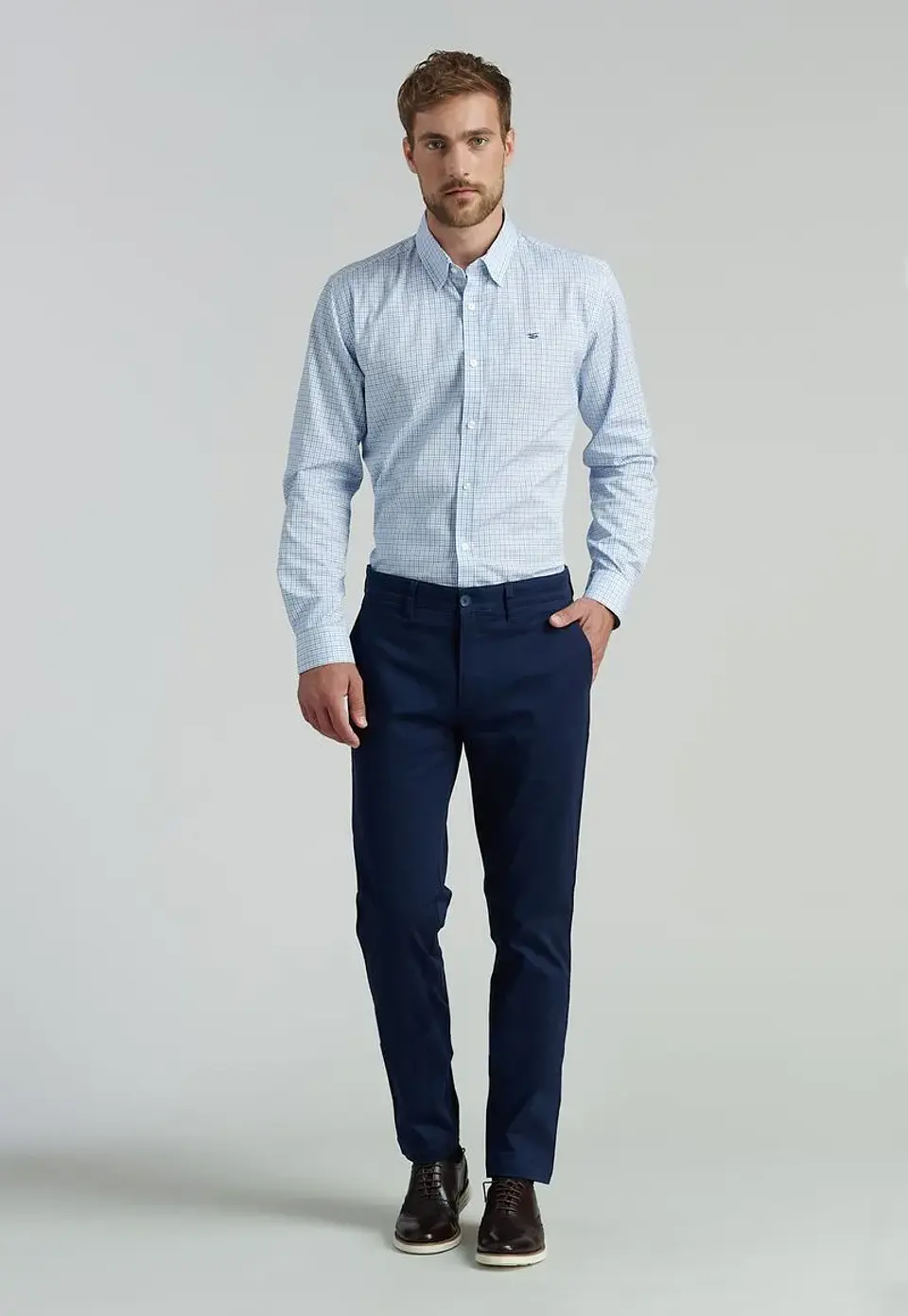 Pantalon Chino Twill Slim Ferouch 206003Z022 4