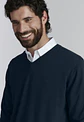 SWEATER CUELLO V LISO SOLIDO F FEROUCH 501601Z003 - Miniatura 4