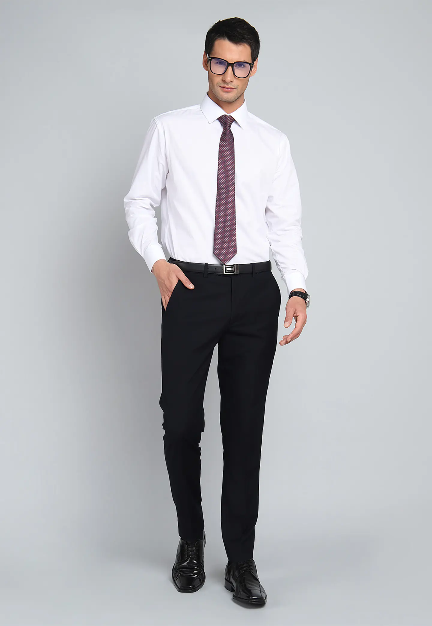 CAMISA MANGA LARGA VESTIR FORMAL PUO SIMPLE SBOLSIL 4