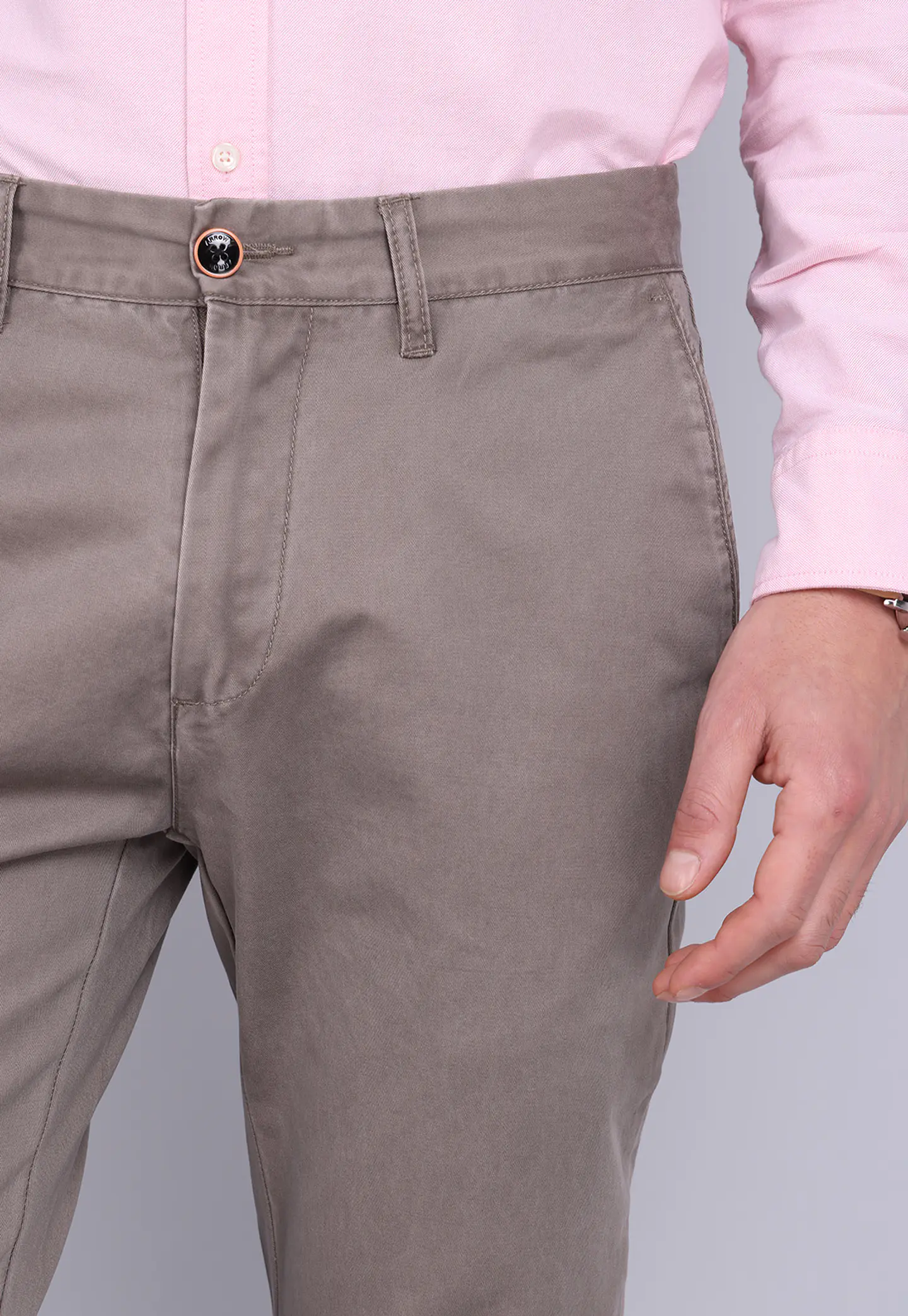 PANTALON CHINO COLOR TT ARROW PA4812NCA CAFE 4