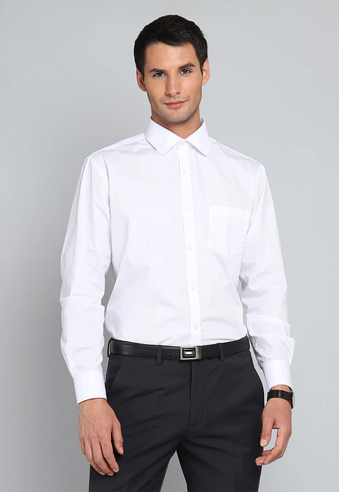 CAMISA MANGA LARGA VESTIR FORMAL LISA PUO SIMPLE CB