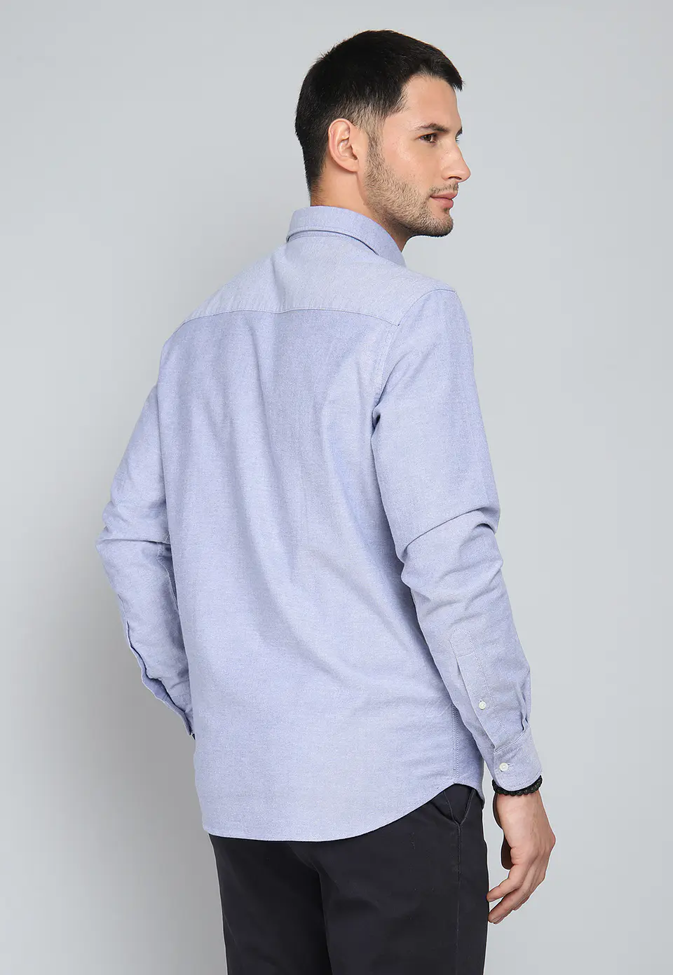 CAMISA MANGA LARGA OXFORD SBOL LISA SPANDEX TT ARRO 2