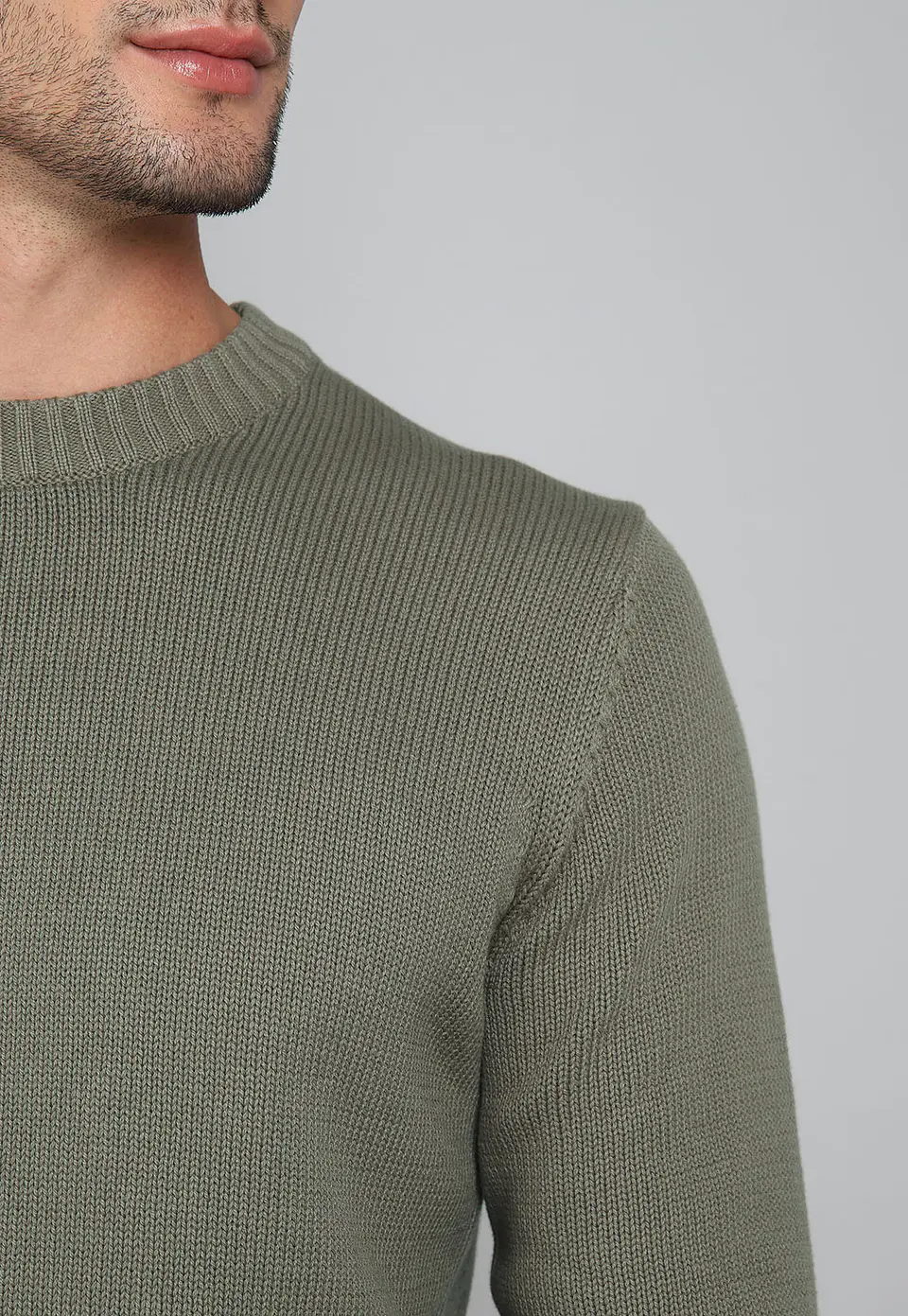 Sweater Cp Liso Arrow Sw31043Ve Verde L 6