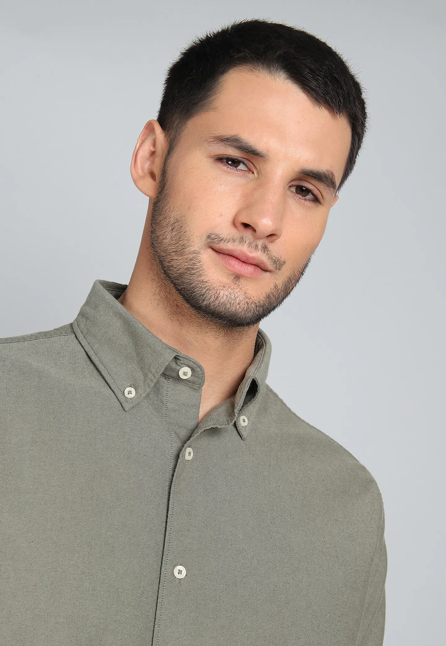 Camisa Manga Larga Oxford Sbol Lisa Arrow Cm31063Ve 7