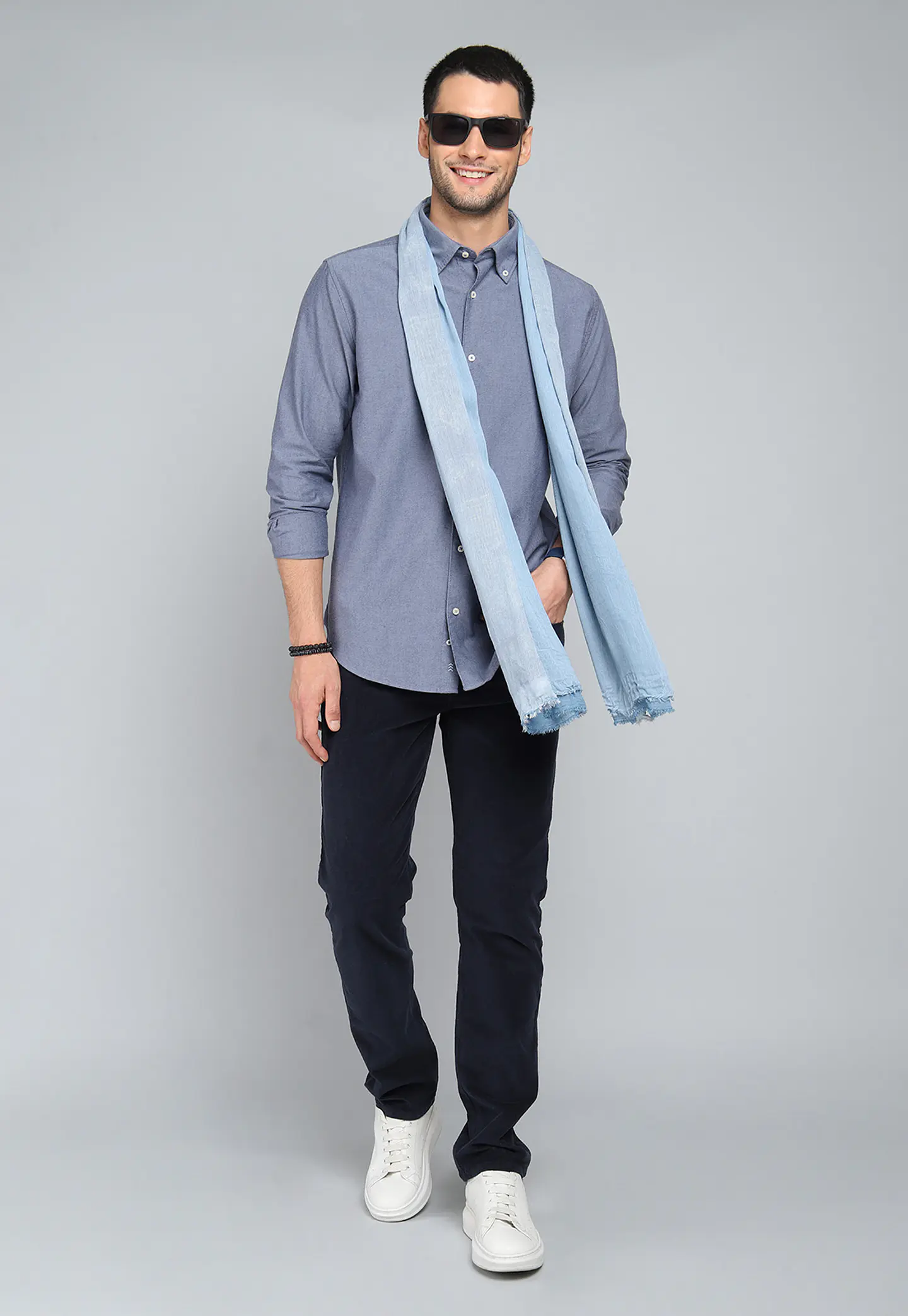 Camisa Manga Larga Oxford Sbol Lisa Arrow Cm31063Nb 3