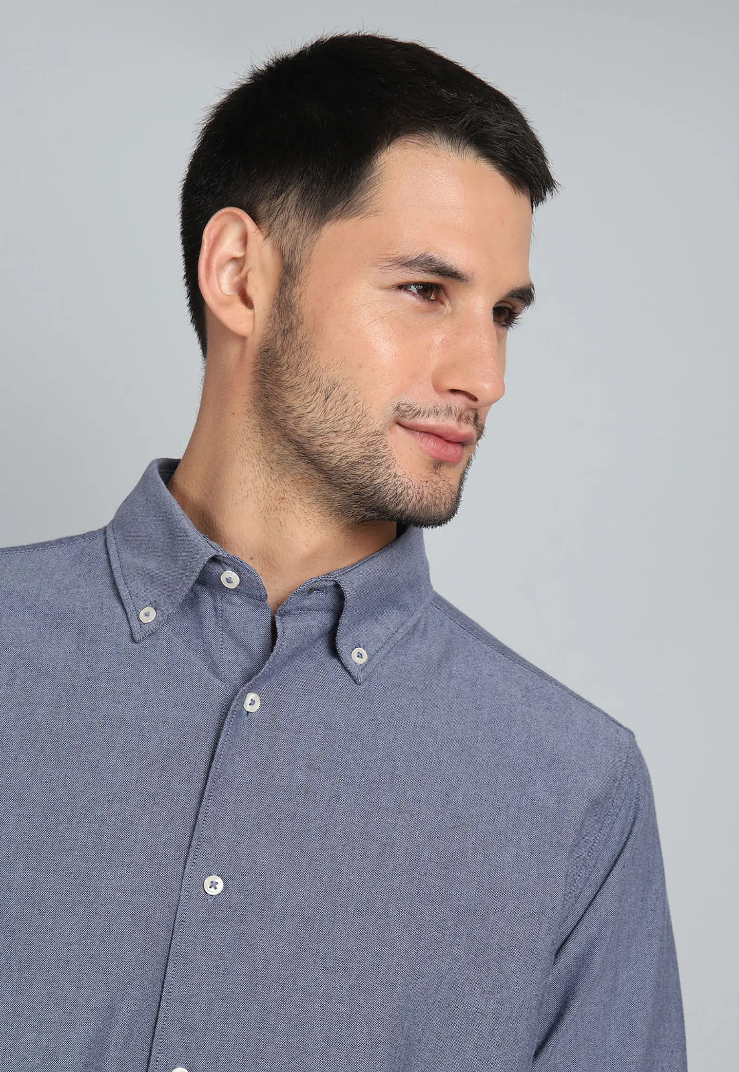 Camisa Manga Larga Oxford Sbol Lisa Arrow Cm31063Nb 7