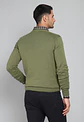 Sweater Cuello V Manga Larga Liso Alg Arrow Sw31030Ve Ver - Miniatura 2