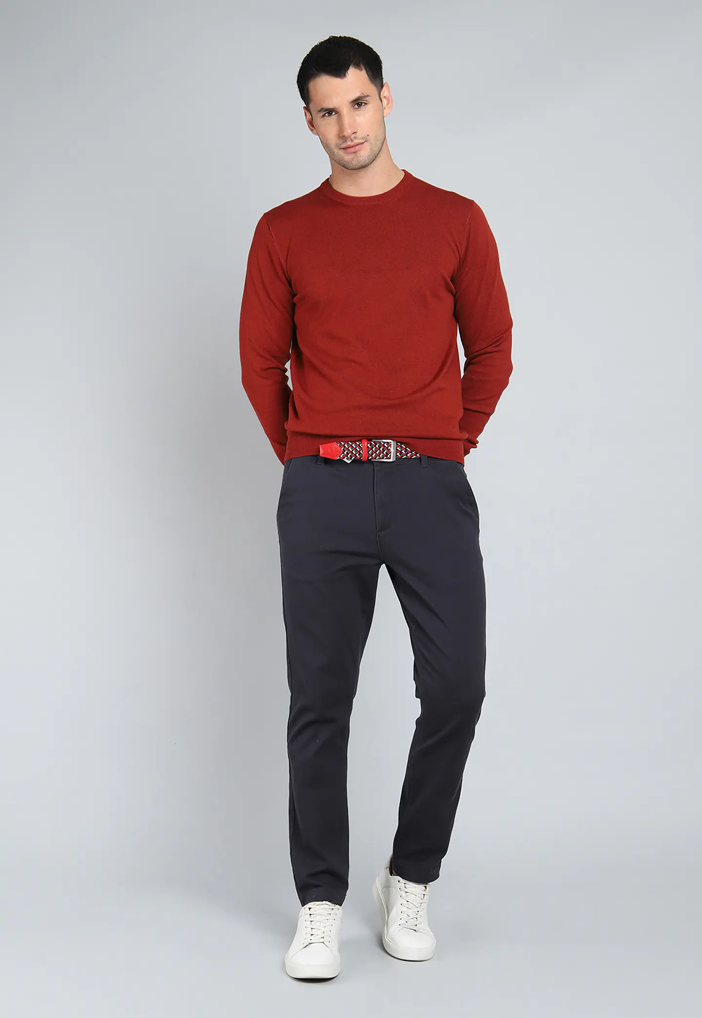 PANTALON CHINO SLIM GUY LAROCHE GLBIB53AZ AZU 3