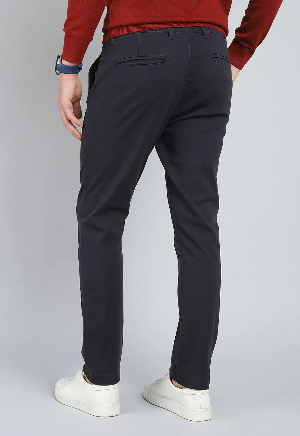 PANTALON CHINO SLIM GUY LAROCHE GLBIB53AZ AZU 2