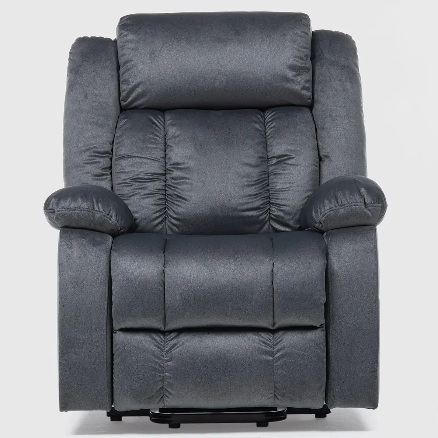 Berger Reclinable Eléctrico Masaje Calor Gris Oscuro Livorno KM8822MDG 1
