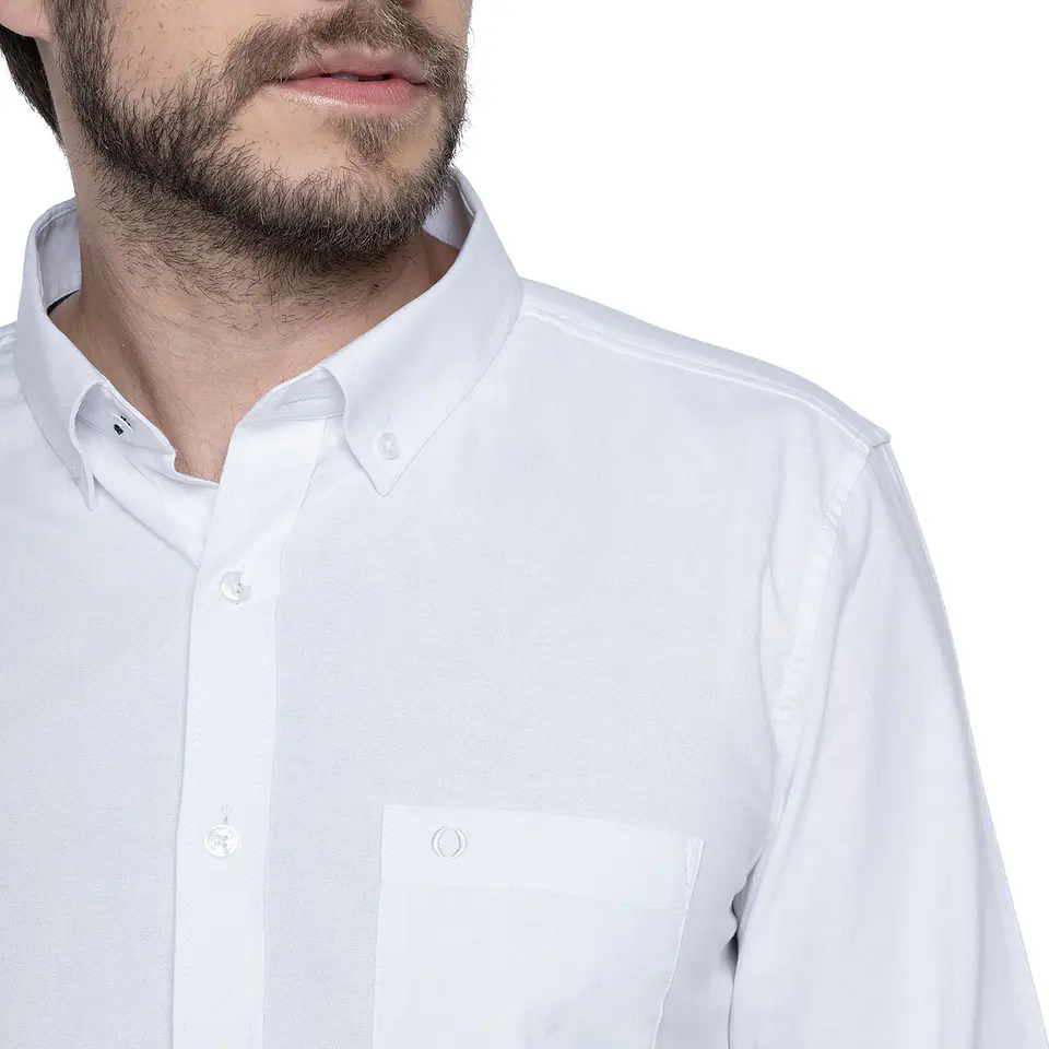 Camisa Manga Larga Cbols Lisa Oxord Colon Potros Ptl 4