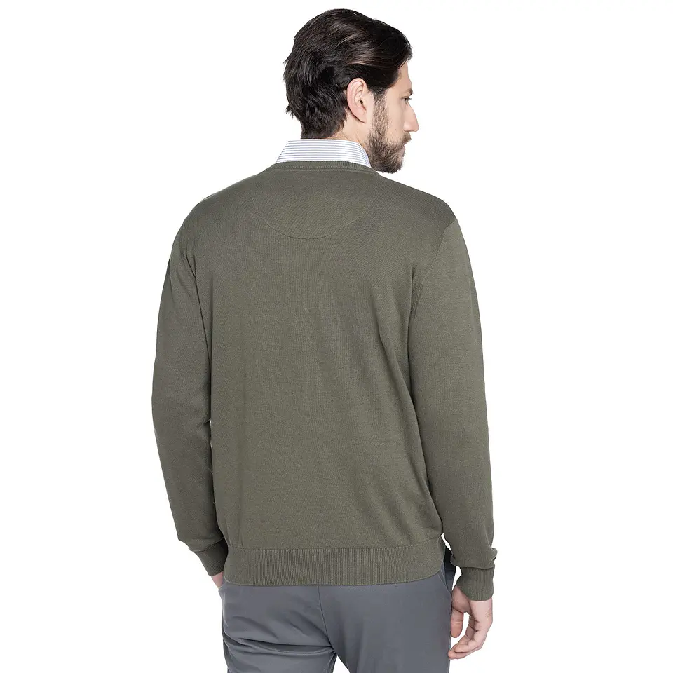 Sweater Cuello V Liso Venecia Potros Ptli06000N09 2