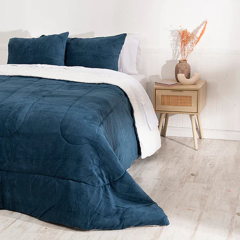PLUMON CORAL LISO 2P AZUL WINDSOR 825161