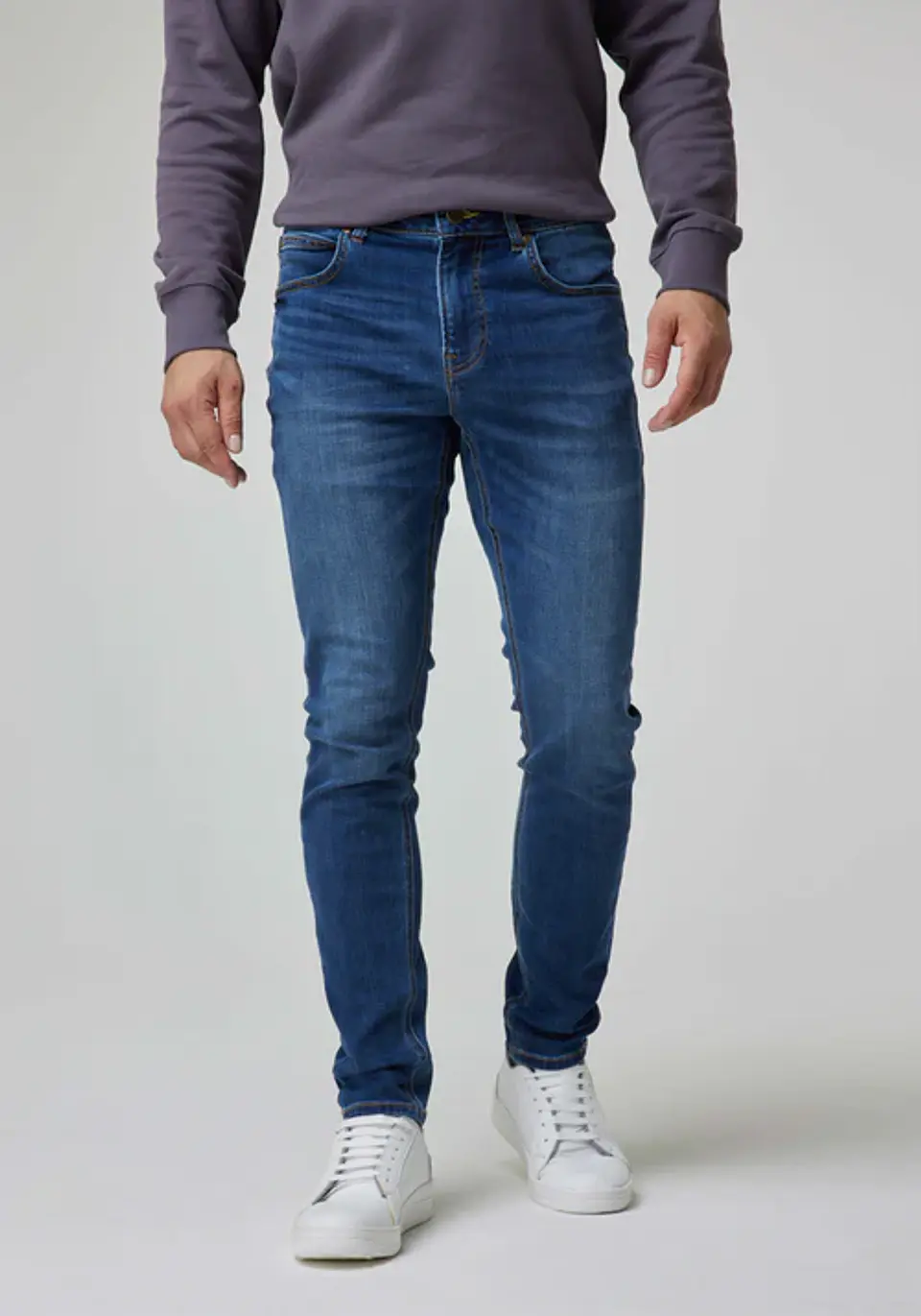 JEANS HOMBRE MALON SKINNI LEE 141634 STONE 1