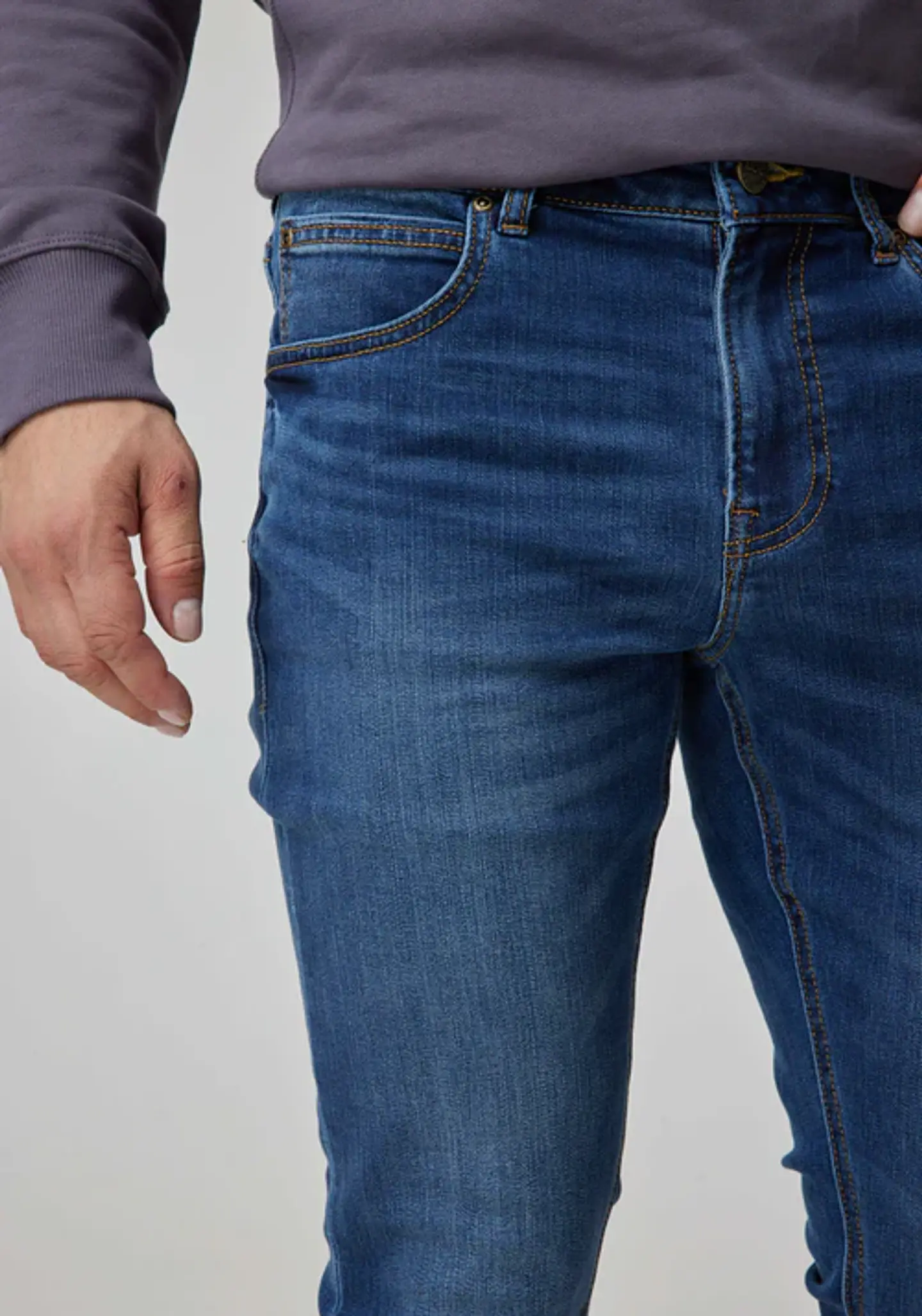 JEANS HOMBRE MALON SKINNI LEE 141634 STONE 5