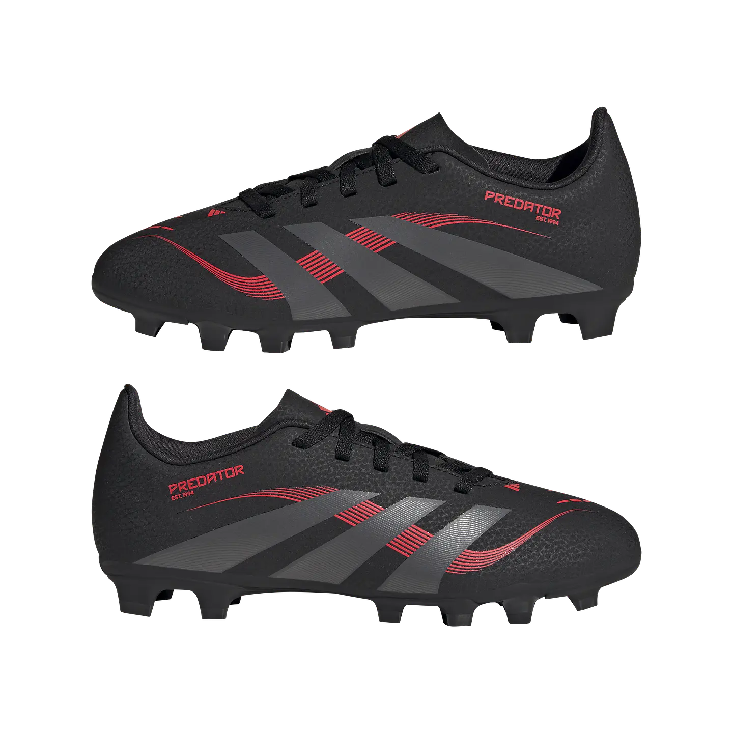 Zapato Futbol Niño Predator Club Adidas Negro Id3812 3