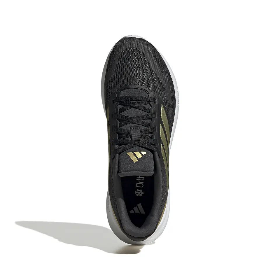 Zapatilla Runfalcon 5 W Running Ji3975 Negro-Dorado 3