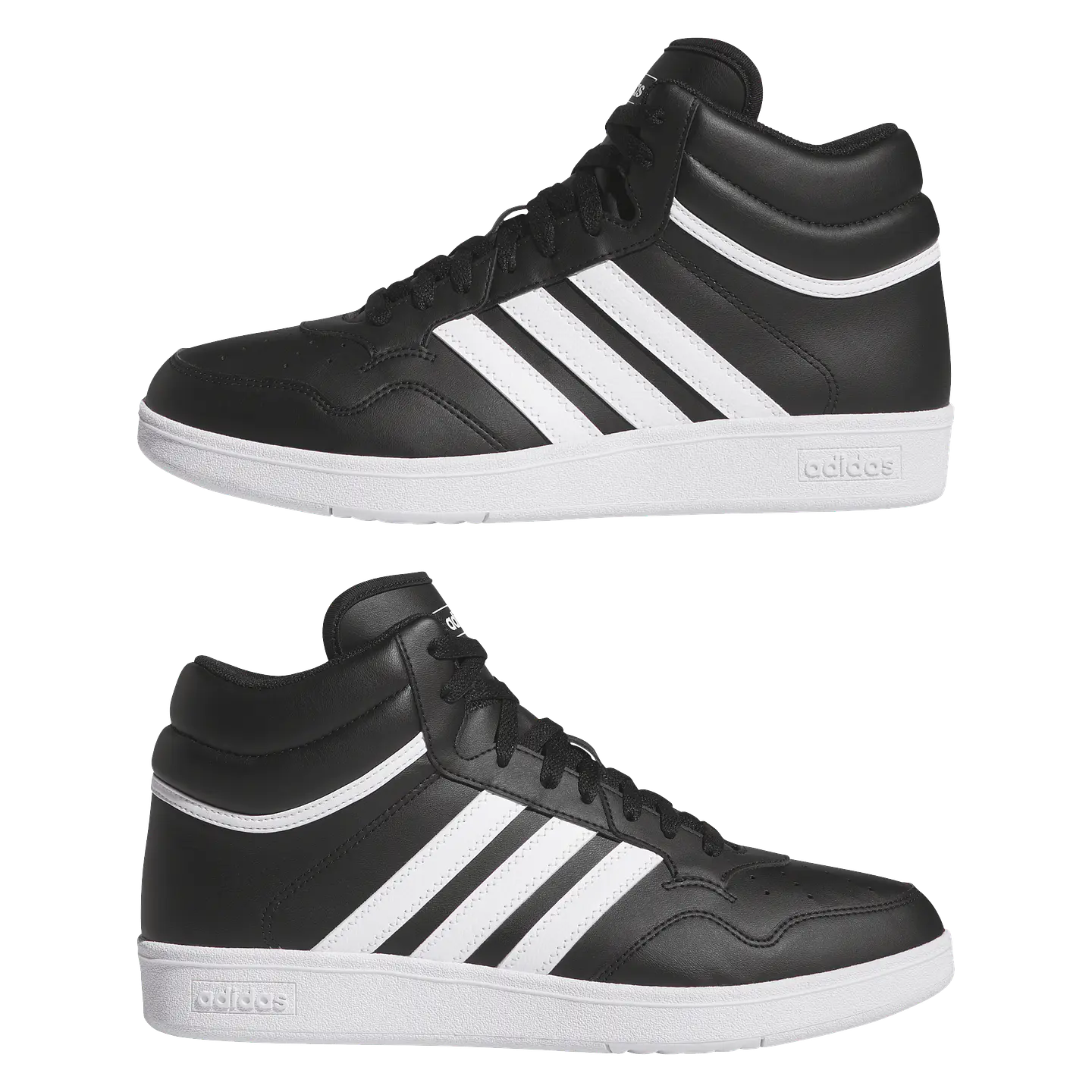 Zapatilla C/Caña Hoops 4.0 Jq9994 Negro 2