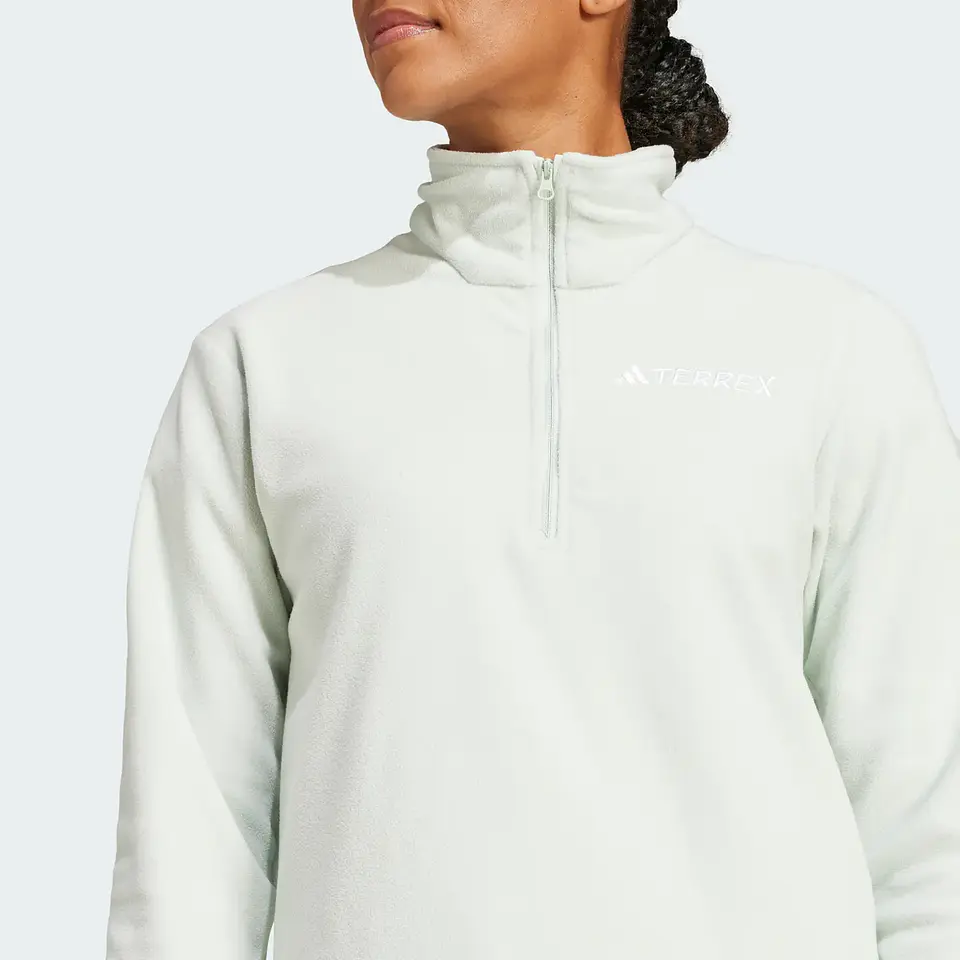 POLAR MUJER 1/4 ZIPPER W MT ESS HZ FL HIKING ADIDAS JP0789 3