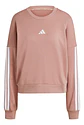 Poleron Mujer C/P W 3S Ft Swt Sportswear Adidas Jd5288 Palo Rosa - Miniatura 3