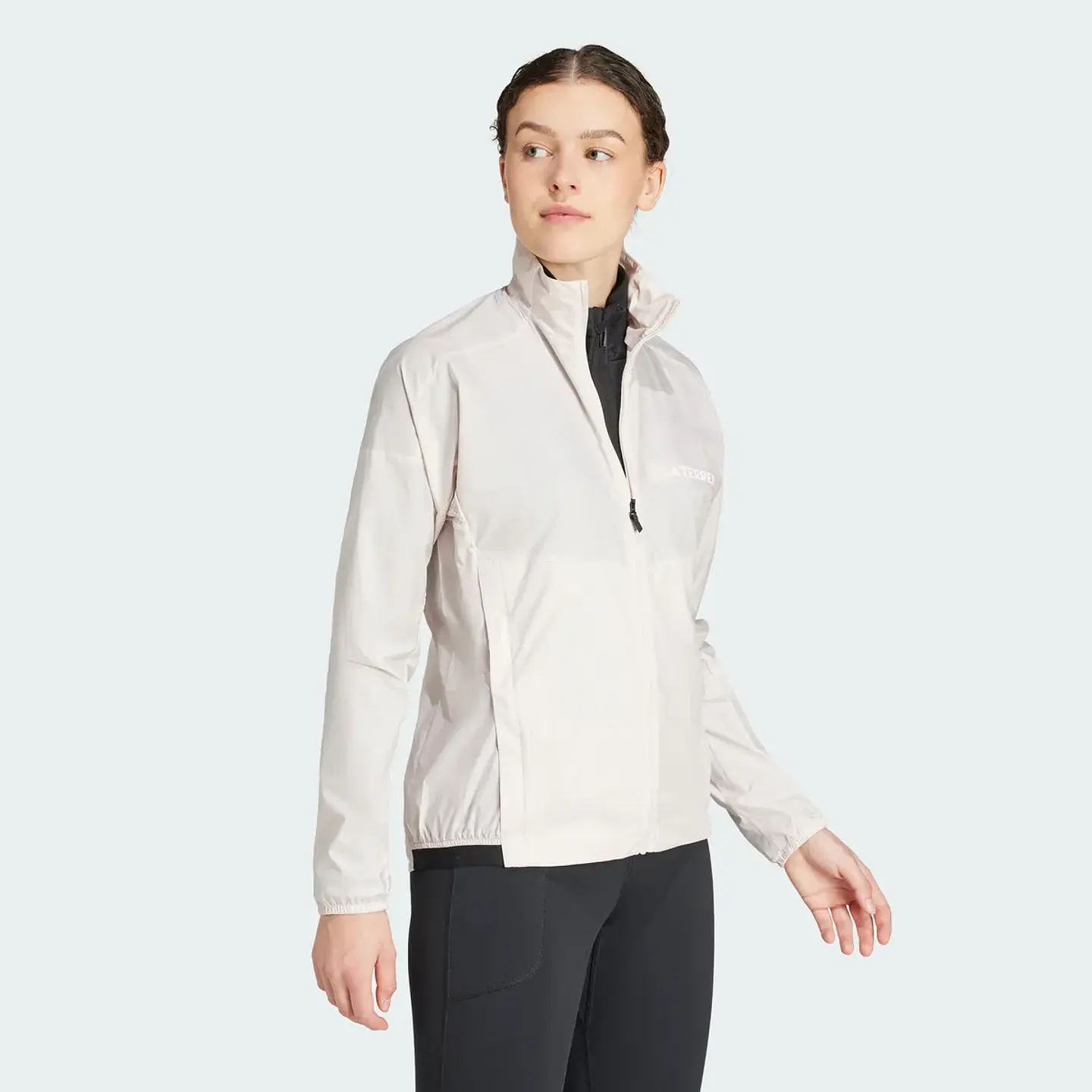 Chaqueta Mujer W Mt Wind Hiking Adidas Im8142 Malva 2