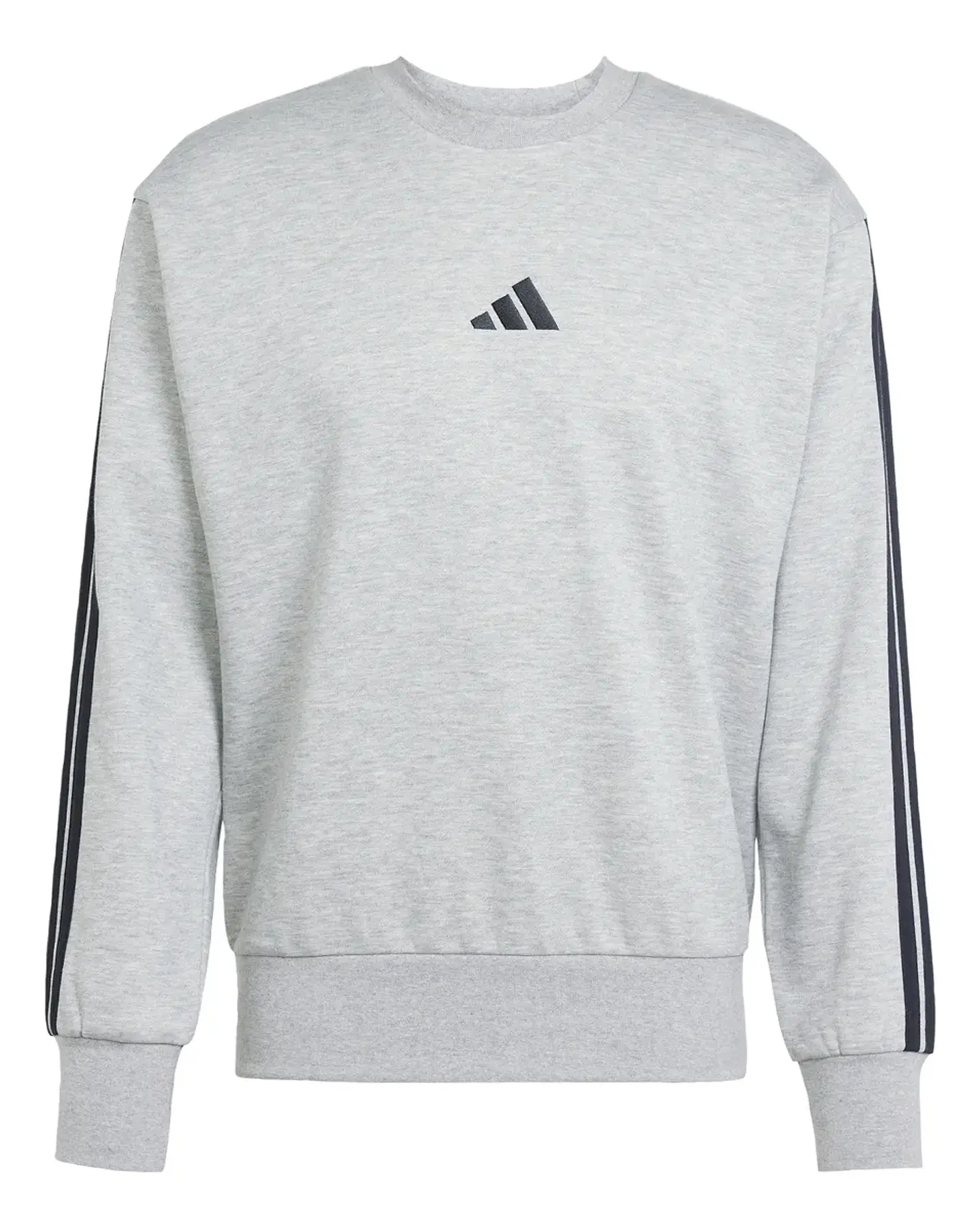 POLERON HOMBRE C/P M 3S FL SWT SPORTSWEAR ADIDAS JE6308 GRIS 1