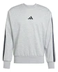 POLERON HOMBRE C/P M 3S FL SWT SPORTSWEAR ADIDAS JE6308 GRIS - Miniatura 1