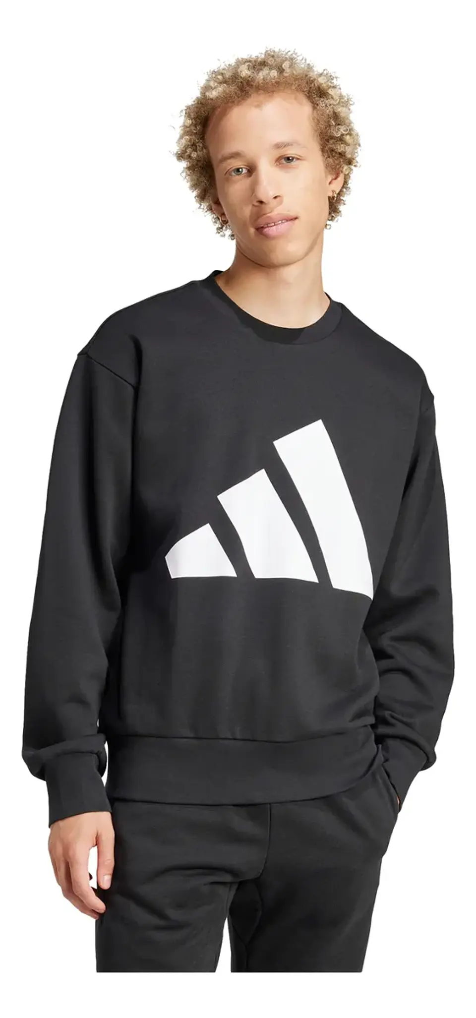 POLERON HOMBRE C/P M BL FL SWT SPORTSWEAR ADIDAS IN6149 NEGRO 5
